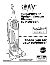 Hoover U8183 Manual