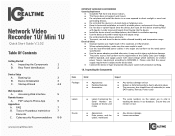 IC Realtime NVR-MX08POE-1U4K1-WEB Product Manual