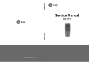 LG B2070 Service Manual
