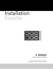 Viking VGSU5366BSS Installation Instructions