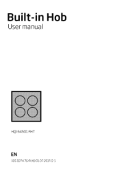Beko HQI64501FHT User Manual