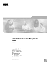 Cisco WS-SVC-AGM-1-K9= User Guide
