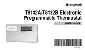 Honeywell T8132B1005 Owner's Manual