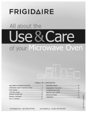 Frigidaire FFMV1846VD Complete Owners Guide