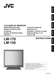 JVC LM-170U Instruction Manual