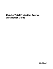 McAfee TSA00M005PAA Installation Guide