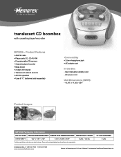 Memorex MP3226 Specifications