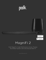 Polk Audio MagniFi 2 User Guide 1