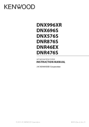 Kenwood DNR876S User Manual