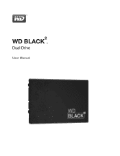 Western Digital Black2 Dual Drive User Manual