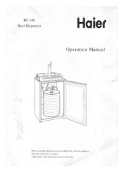 Haier HSB-490 User Manual