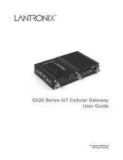 Lantronix G520 G520 User Guide