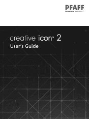 Pfaff creative icon 2 User Guide Updates