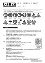 Sealey CC230V Instruction Manual