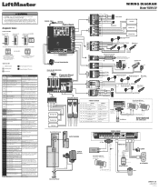LiftMaster RSW12U RSW12U Wiring Diagram Manual