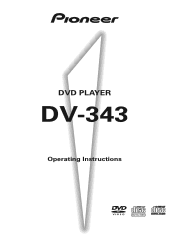 Pioneer DV-343 Owner's Manual