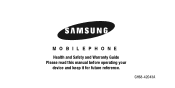 Samsung SM-G850A Legal At&t Alpha Sm-g850a Kit Kat English Health And Safety Guide Ver.kk_f3 (English(north America))