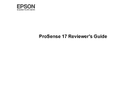Epson ProSense 17 Reviewer s Guide