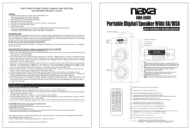 Naxa NAS-3040 NAS-3040 English Manual