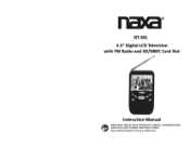Naxa NT-301 NT-301 English Manual