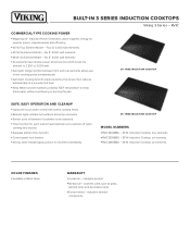 Viking RVIC Two-Page Specifications Sheet