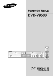 Samsung DVD-V9500 User Manual (user Manual) (ver.1.0) (English)