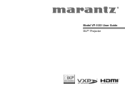 Marantz VP-15S1 VP-15S1 User Manual