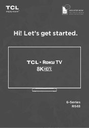 TCL 75R648 R648 Quick Start Guide