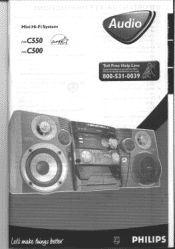 Philips FWC55037 User manual