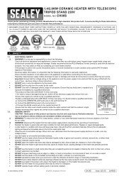Sealey CH30S Instruction Manual
