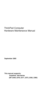 Lenovo 23717GU User Manual