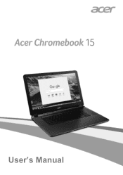 Acer Chromebook 15 CB3-532 User Manual