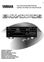 Yamaha EMX-120RDS Owner's Manual