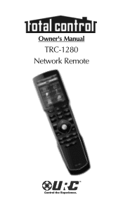 URC TRC-1280 Owners Manual