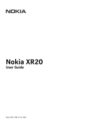 Nokia XR20 User Manual