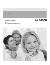 Bosch HBN5660UC Use and Care Manual