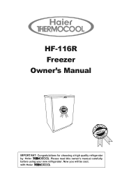 Haier HF-116R User Manual
