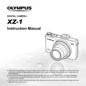 Olympus 228000 XZ-1 Instruction Manual (English)