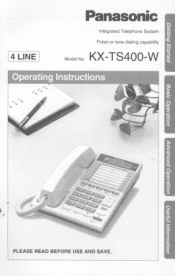 Panasonic KX-TS400-W Multi-line Phone