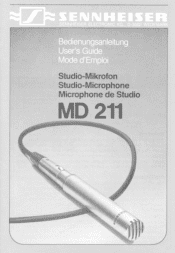 Sennheiser MD 211 Instructions for Use