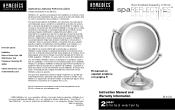 HoMedics M-8120 User Manual