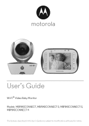 Motorola MBP843CONNECT User Guide