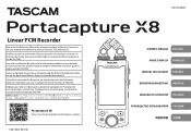 TASCAM Portacapture X8 Owners Manual