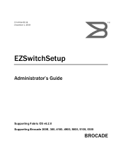 HP StorageWorks 4/32B Brocade EZSwitchSetup Administrator's Guide v6.2.0 (53-1001193-02, April 2009)