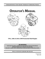 Cub Cadet Wheeled Leaf - JS 1150 Operation Manual