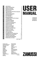 Zanussi ZHT631W User Manual