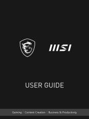MSI Titan GT77 User Manual