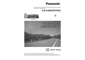 Panasonic CQC9800U CQC9700U User Guide