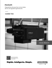 LiftMaster TDC LiftMaster Model TDC Product Guide - Spanish