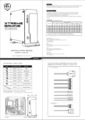 Gigabyte XC700W User Manual